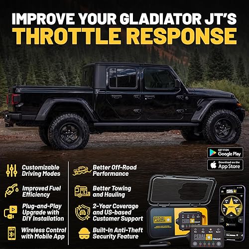 Miniatura 2 de PEDAL COMMANDER Controlador de aceleración para Jeep Gladiator JT 2020-2025