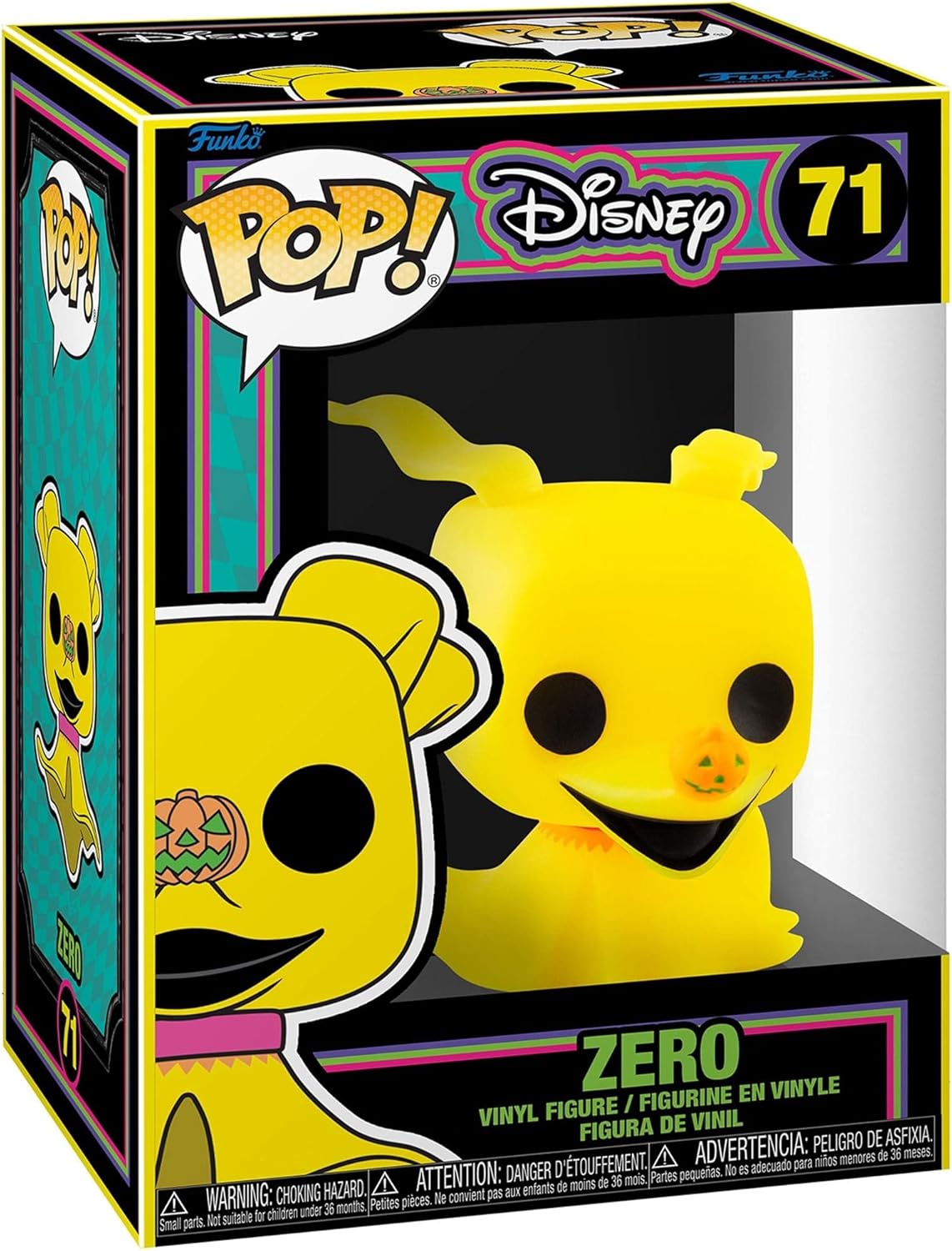 Funko Pop! Disney: The Nightmare Before Christmas - Zero (Blacklight)