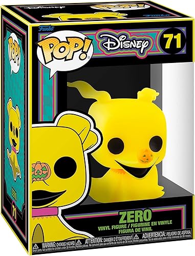 Miniatura 2 de Funko Disney: La pesadilla antes de Navidad - Zero (luz negra)