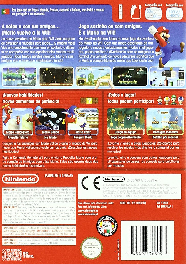 Nintendo New Super Mario Bros. Wii