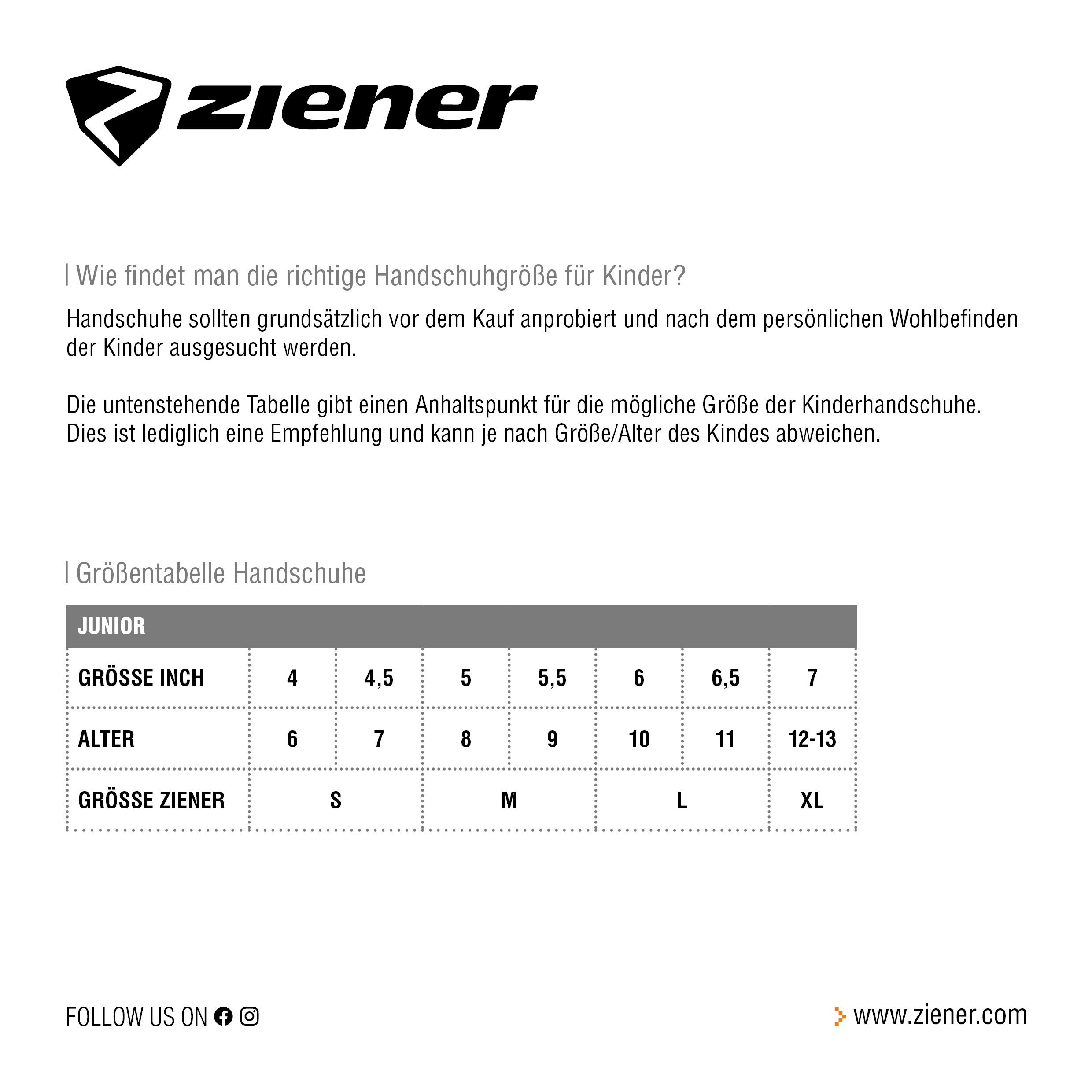 Ziener Dziecięce rękawiczki rowerowe CRIDO Junior Bike Glove
