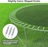 Vista 4 de AW 5.5-8.25inch Trampoline Springs Heavy Duty Galvanized Steel Replacement Springs Trampoline Accessories Trampoline Parts Various