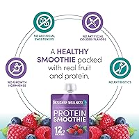 Vista 7 de Designer Wellness Paquete de batidos de proteínas de frutas tropicales y bayas mixtas