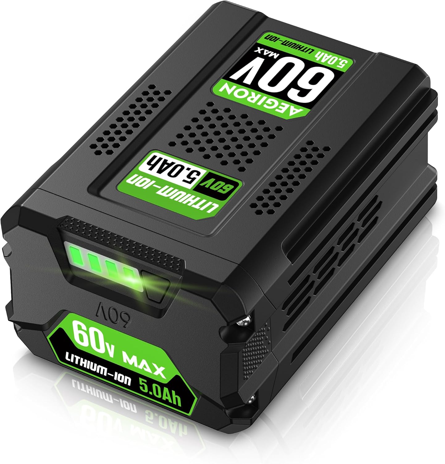 Replacement for Greenworks 60V Battery 5.0Ah, Compatible with All Greenworks 60 Volt Lithium-lon Battery Power Tools, Replace for 60V Battery LB60A02 LB60A03 LB602 LB6025