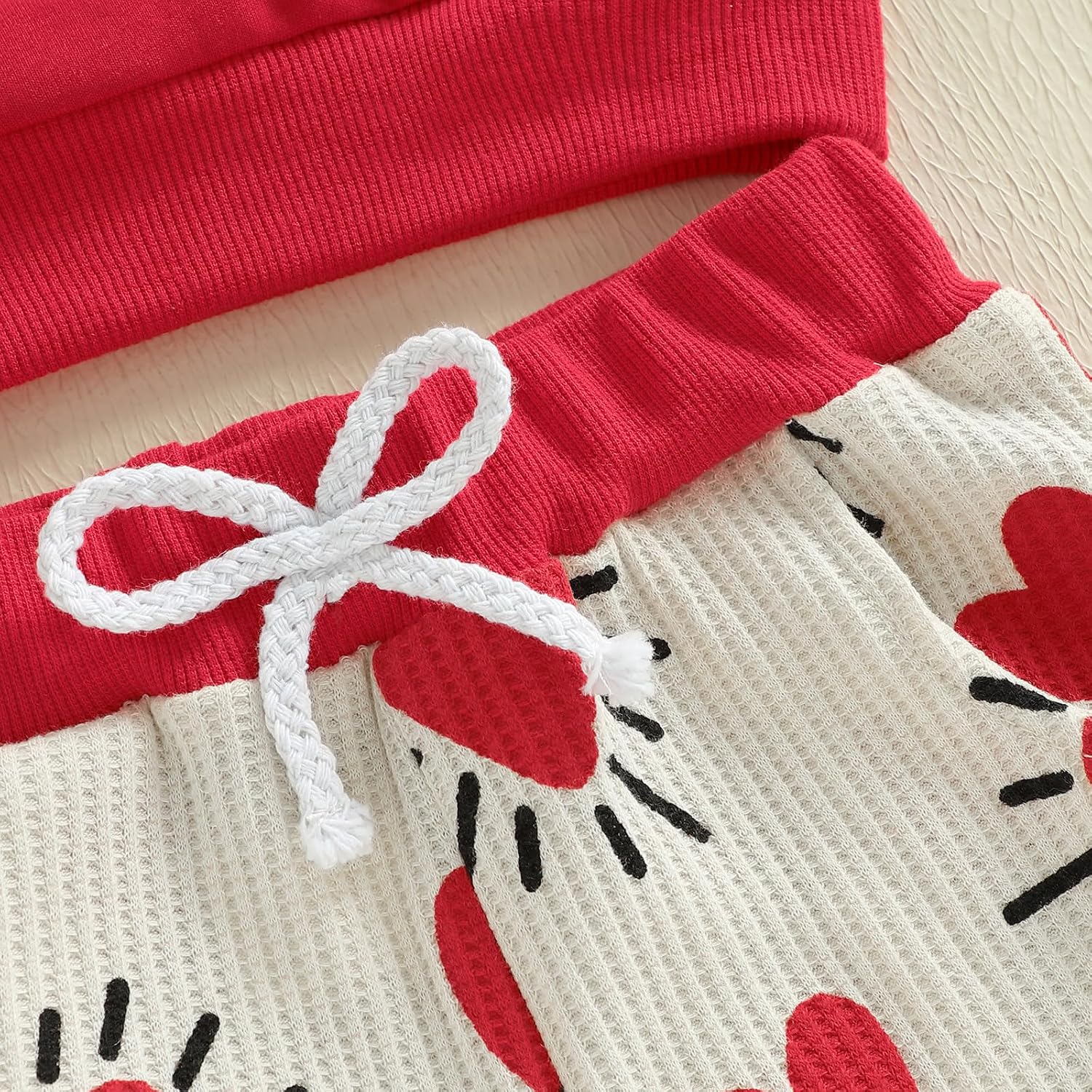 YINGISFITM Baby Boy Girl Valentines Outfit Lover Boy Sweatshirt Shirt Sweater Red Heart Pants Toddler Valentines Clothes