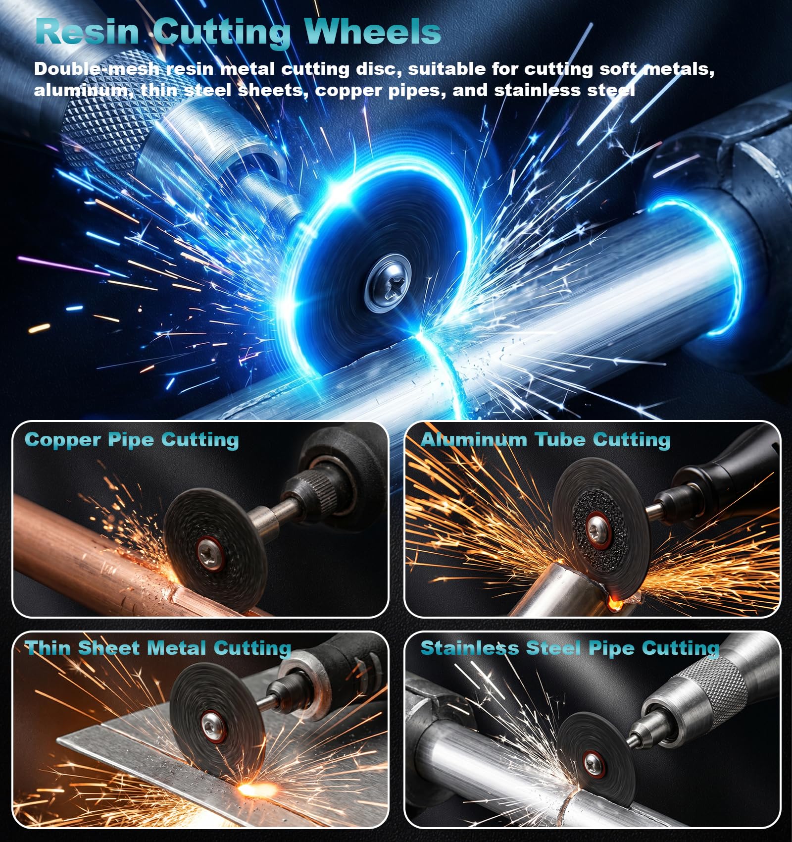 Dremel Cutting Wheel Set - 44 Pcs Pro Kit -5