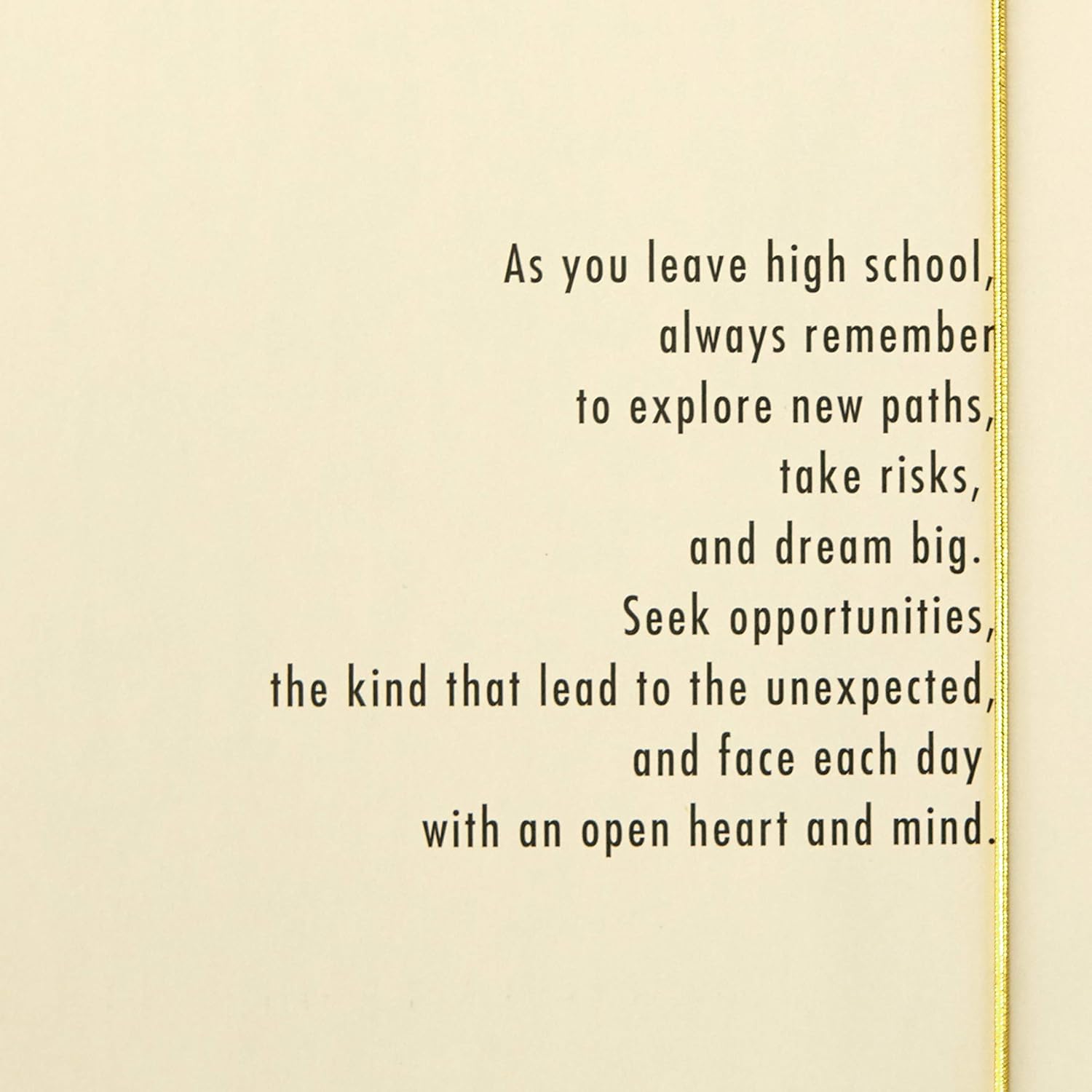 Hallmark High School Graduation Card (Your Life Is Going to Be Amazing) - Image 3