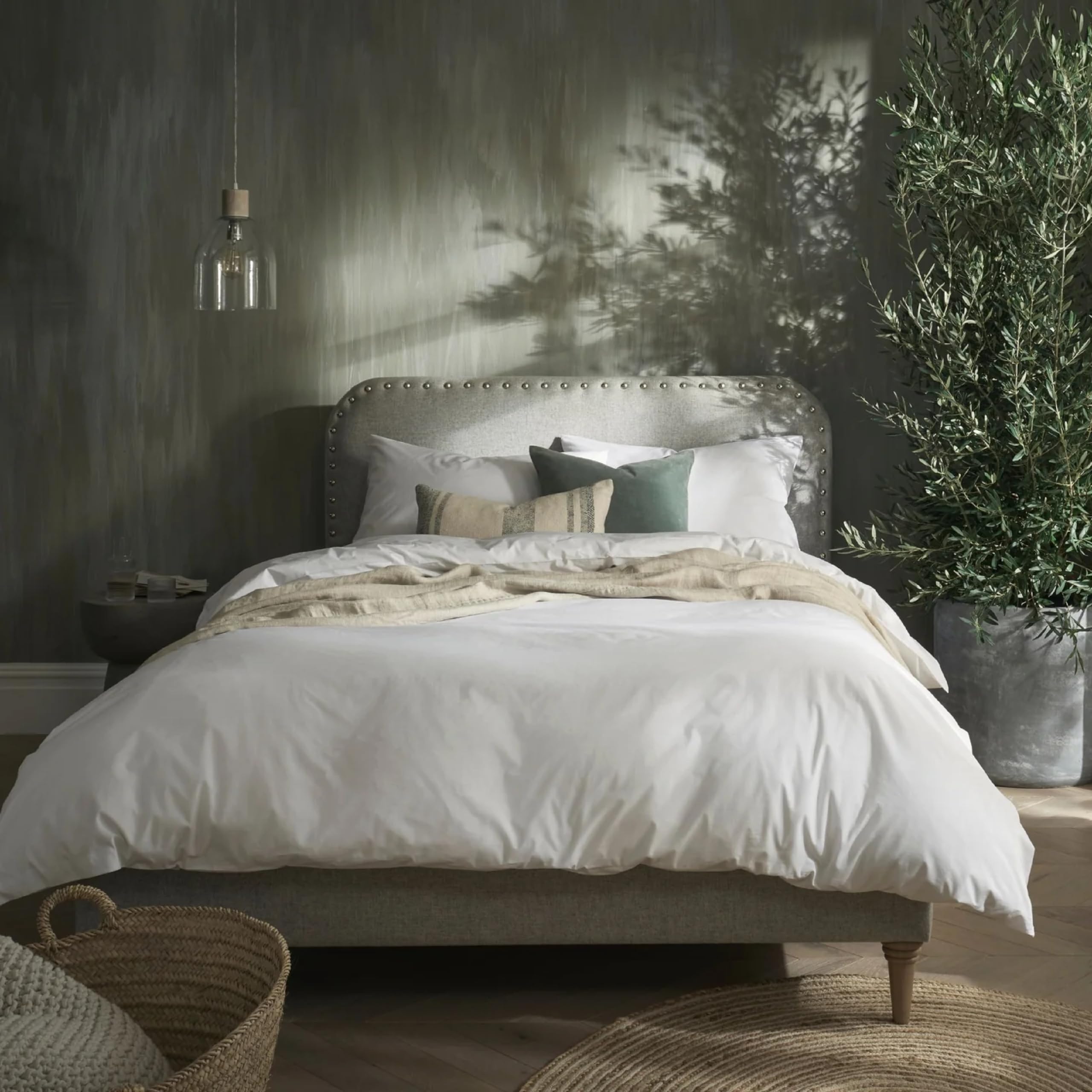 The Fine Bedding CompanySmart Temperature Cooling Duvet - Activated Cooling Cotton - Summer Duvet King Size