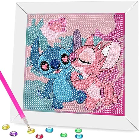 Stitch Crafts for Girls: A Sparkling Adventure in Diamond Art