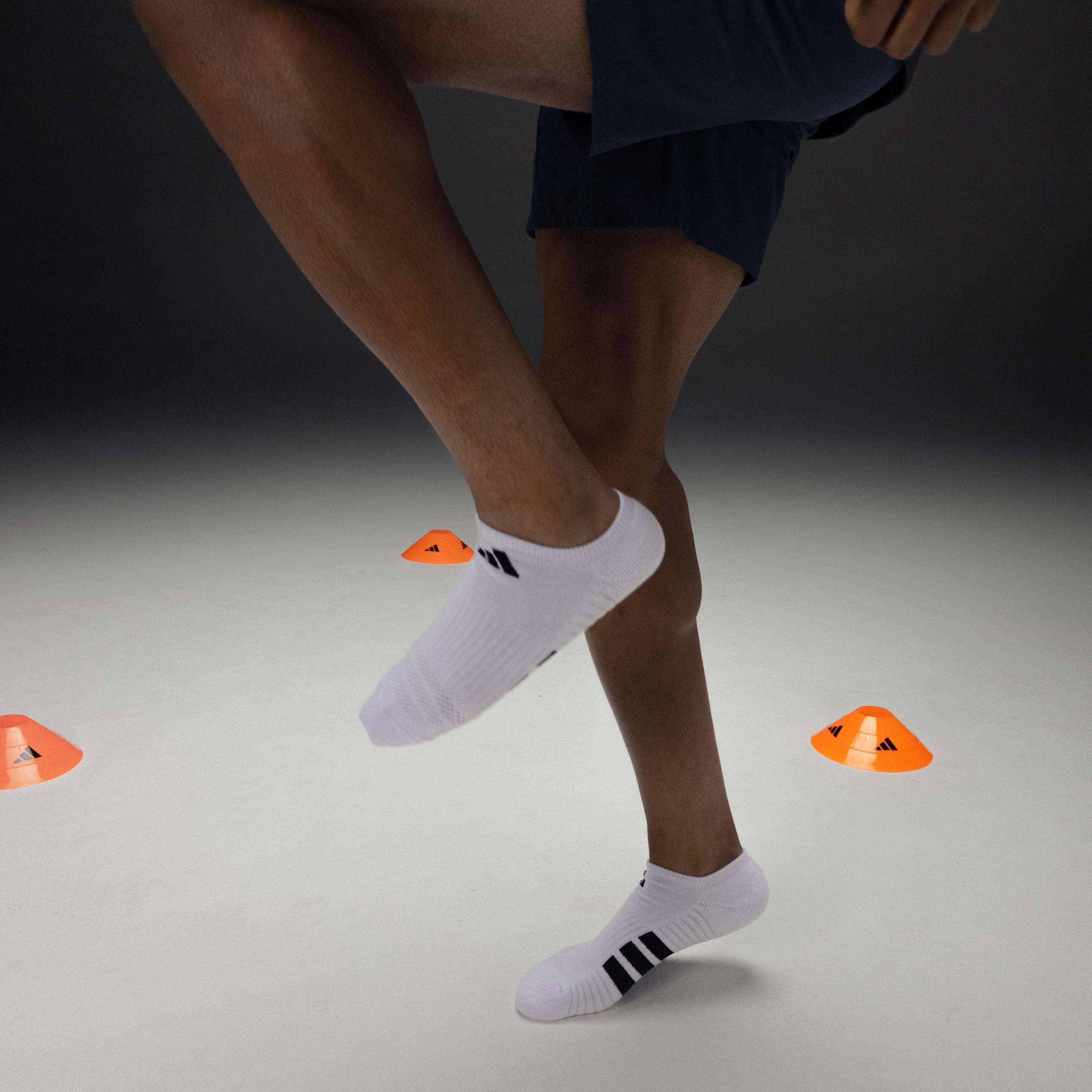 adidas Skarpetki Mężczyźni Cushioned No Show Socks (3-pack)