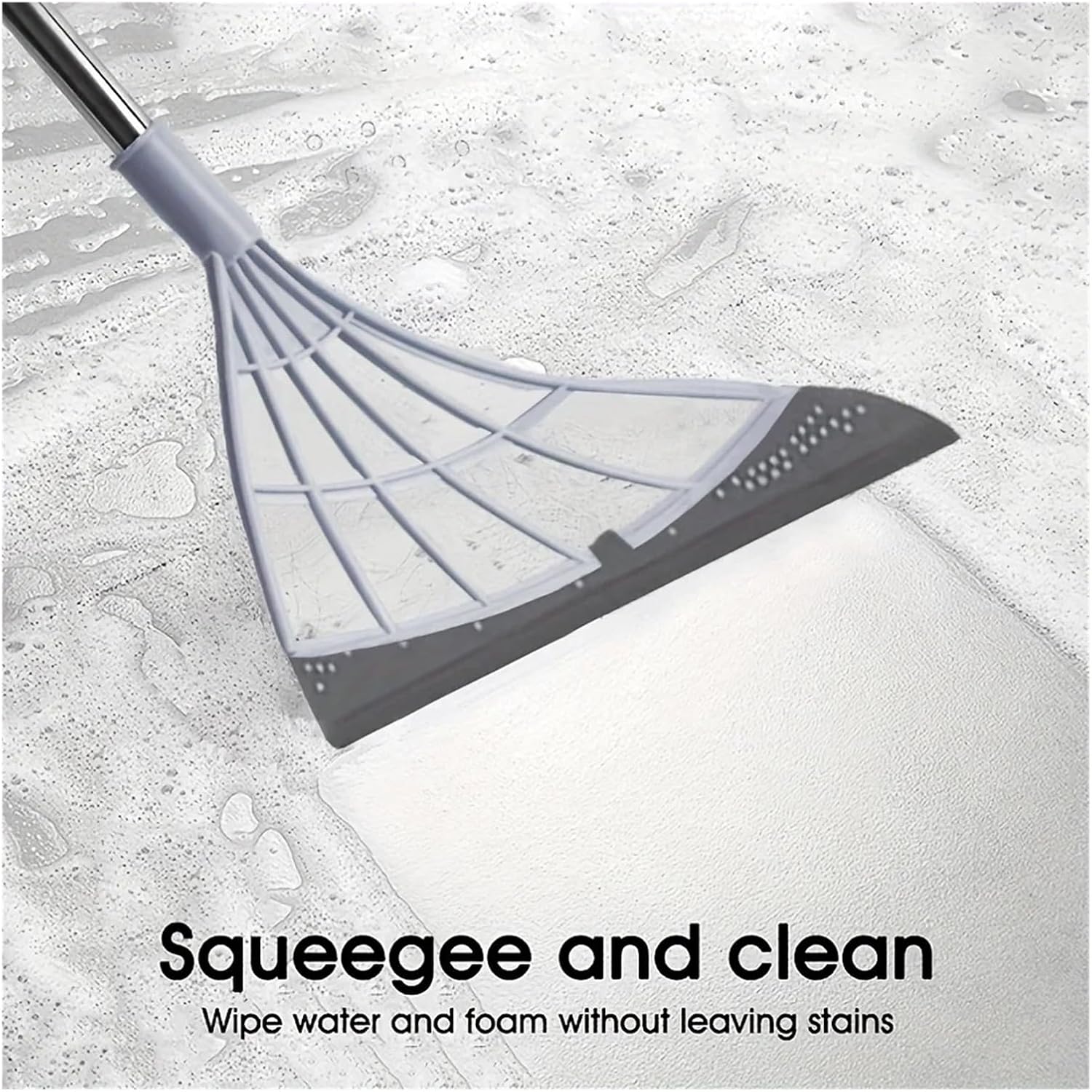 Magic Wiper Broom Wipe Silicone Mop Wash Floor Clean Tools Windows Scraper Pet Hair Non-Stick Sweeping and Kitche(10PCS)