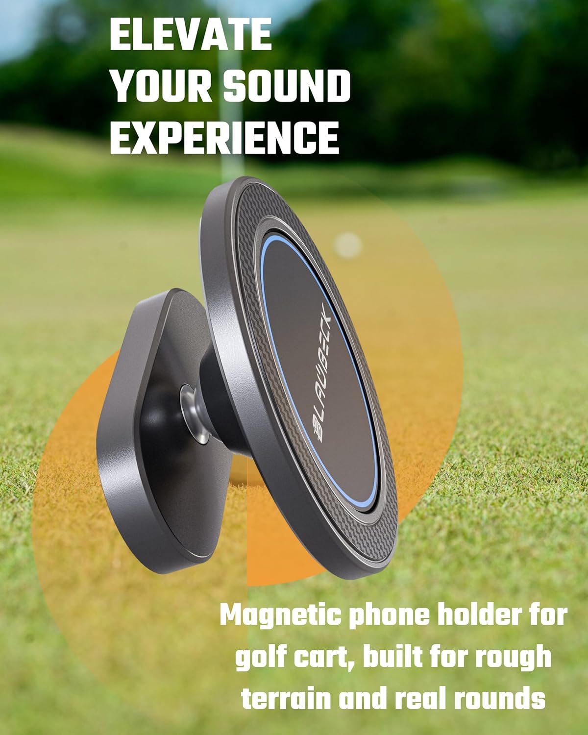 Magnetic Phone Mounts Bundle – Gym MagSafe Mount & Golf Cart Magnetic Holder