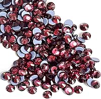 Vista 10 de Beadsland Hotfix - 2880 diamantes de imitación de cristal con parte trasera plana para manualidades, ropa, decoraciones de bricolaje, cristal AB