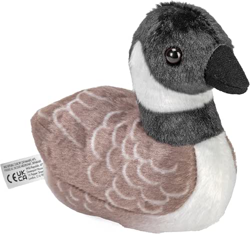Wild Republic Audubon Birds Canada Goose Plush with Authentic Bird