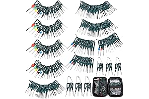 Terminal Pin Removal Tool Kit | Professional 172-Piece Electrical Connector Depinning Tool Set