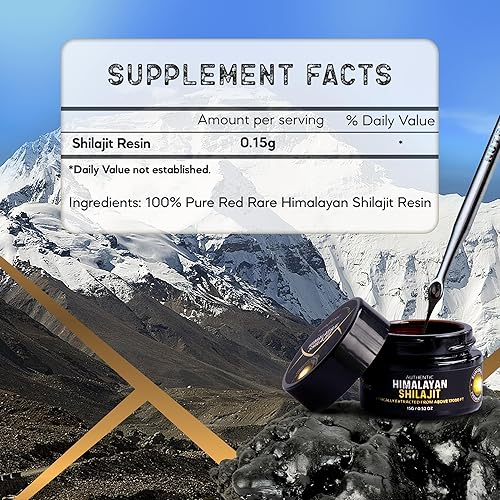 Miniatura 7 de Resina Shilajit pura del Himalaya, Shilajit orgánico probado por terceros en laboratorio para hombres y mujeres, 86% ácido fúlvico, elaborado en
