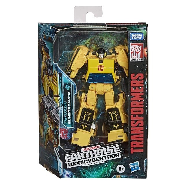Foto 2 de 5 de Transformers Juguetes Generations War for Cybertron: Earthrise - Figura WFC-E36 Sunstreaker Clase de Lujo