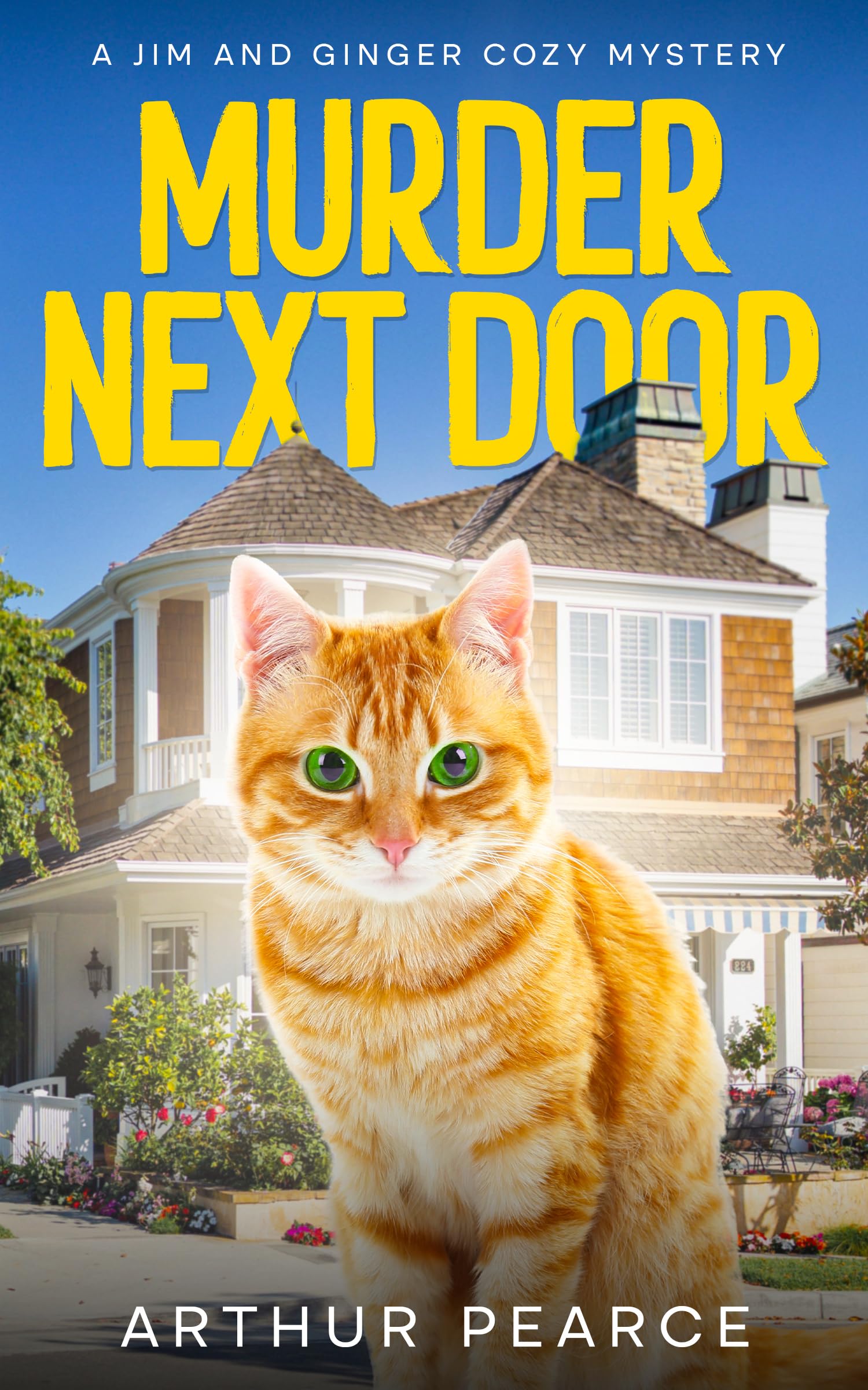 Murder Next Door: The start of a page-turning cozy mystery series (Jim and Ginger Cozy Mysteries Book 1)