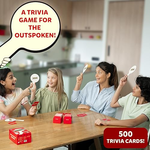 Miniatura 2 de Skillmatics Juego de cartas DIBS, juego de trivia de ritmo rápido, divertido y educativo para familiares, amigos y fiestas, pensamiento rápido, 10