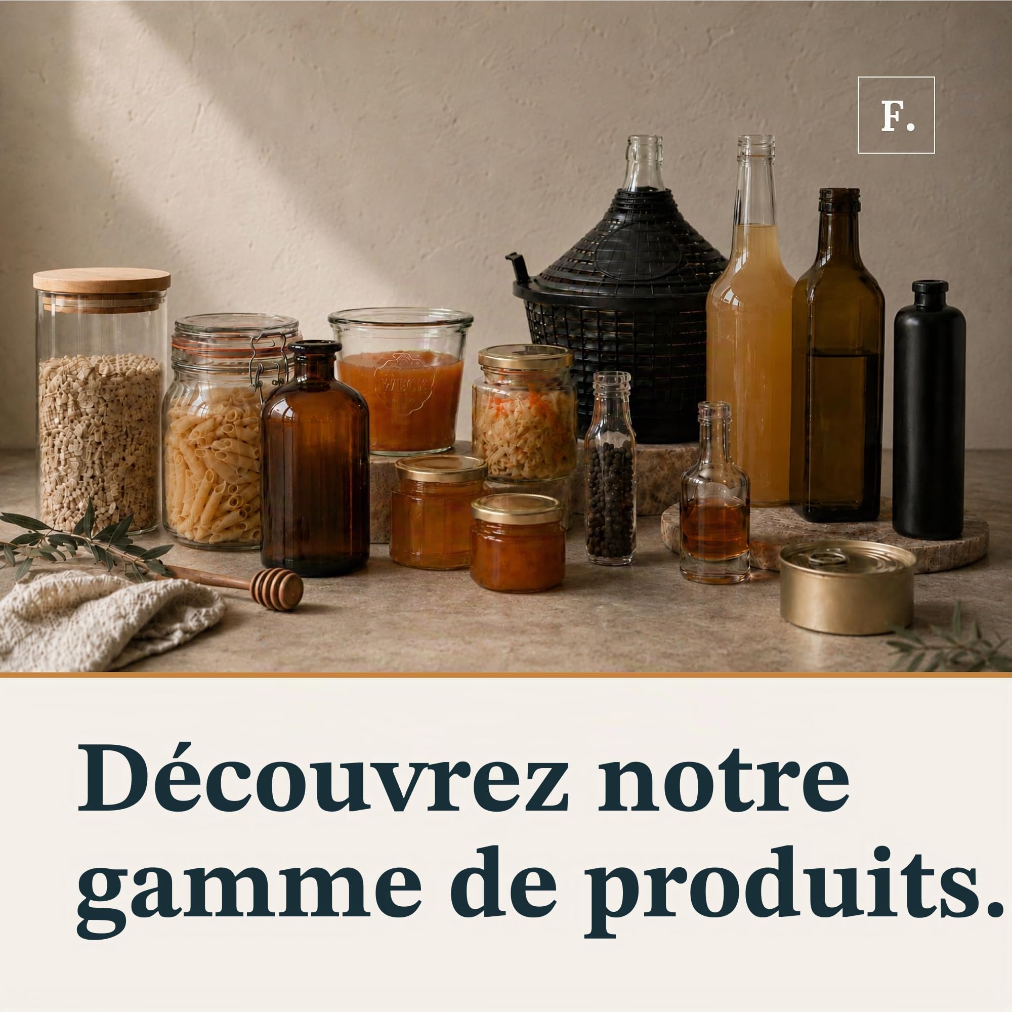 Flaschenbauer - Lot de 12 pots à étrier métallique de 1140 ml - Bocal à remplir - Convient comme bocal Mason et verre de fermentation - Pour le rangement - Fabriqué en Allemagne