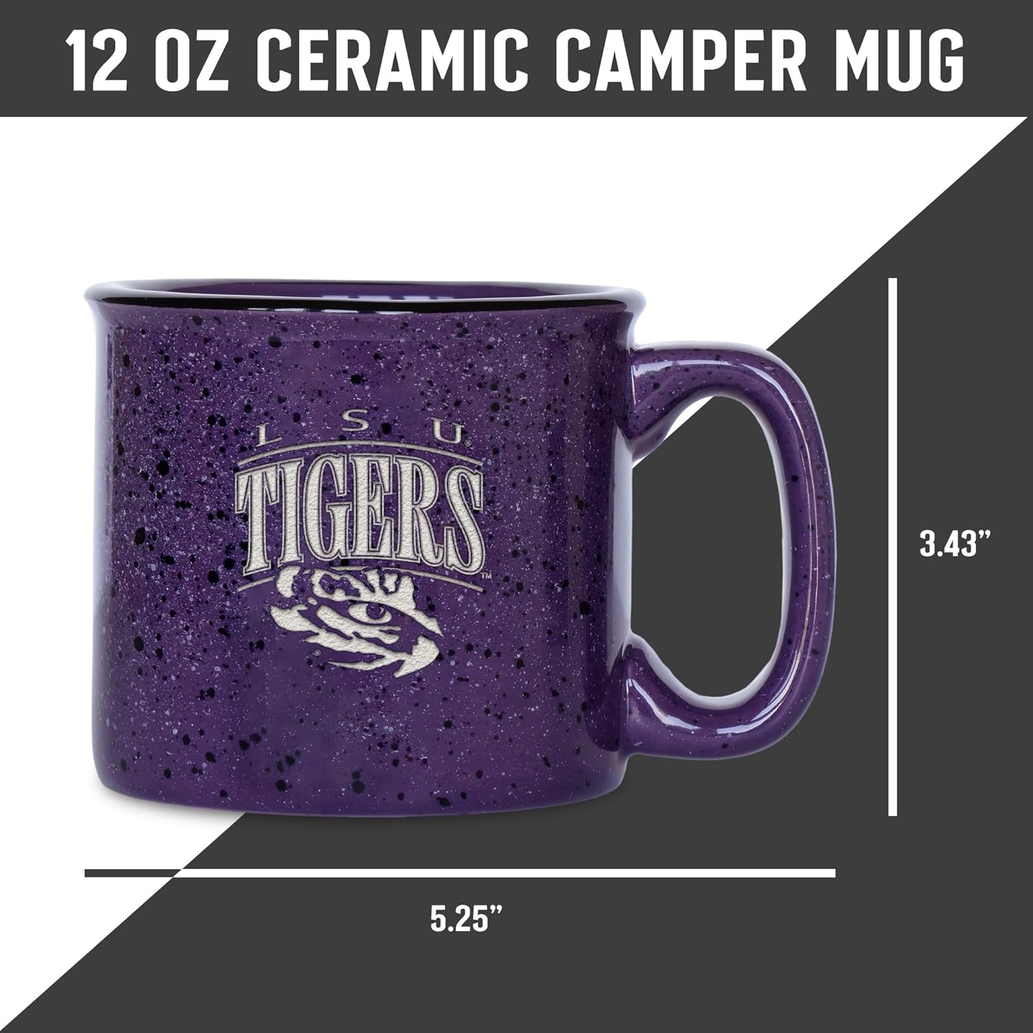 Rico Industries NCAA Alabama Crimson Tide Tribute 12oz Laser Engraved Campfire Mug - Image 7