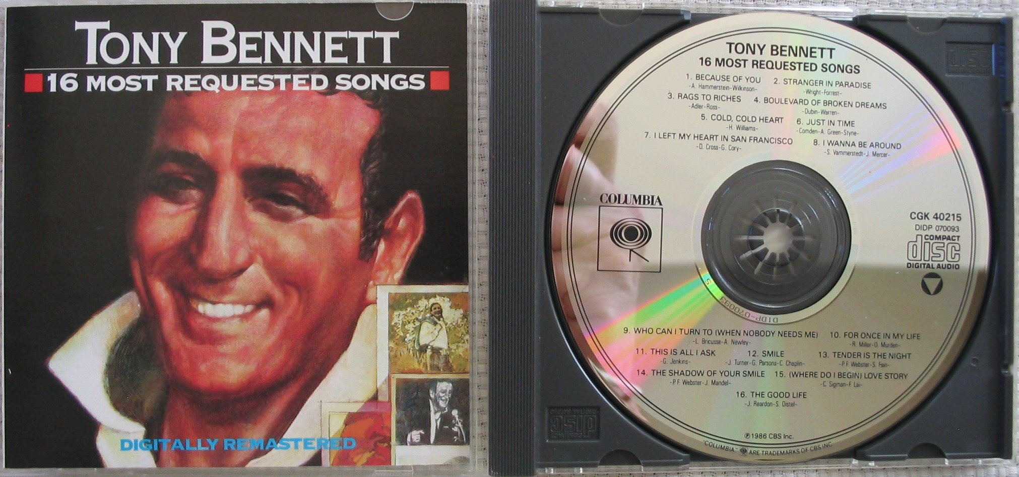 16 Most Requested Songs [Audio CD] BENNETT,TONY