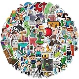 Minecraft Stickers Decals100 Pack Video Game Theme Funny Stickers for Minecraft Lovers Best Gift