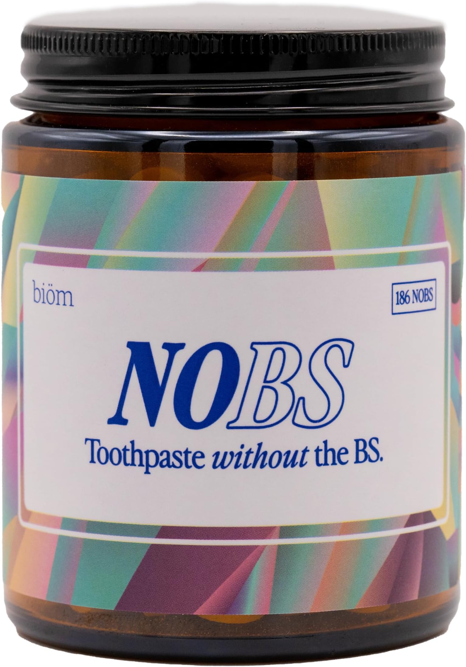 NOBS Toothpaste Tablets Nano Hydroxyapatite, Flouride