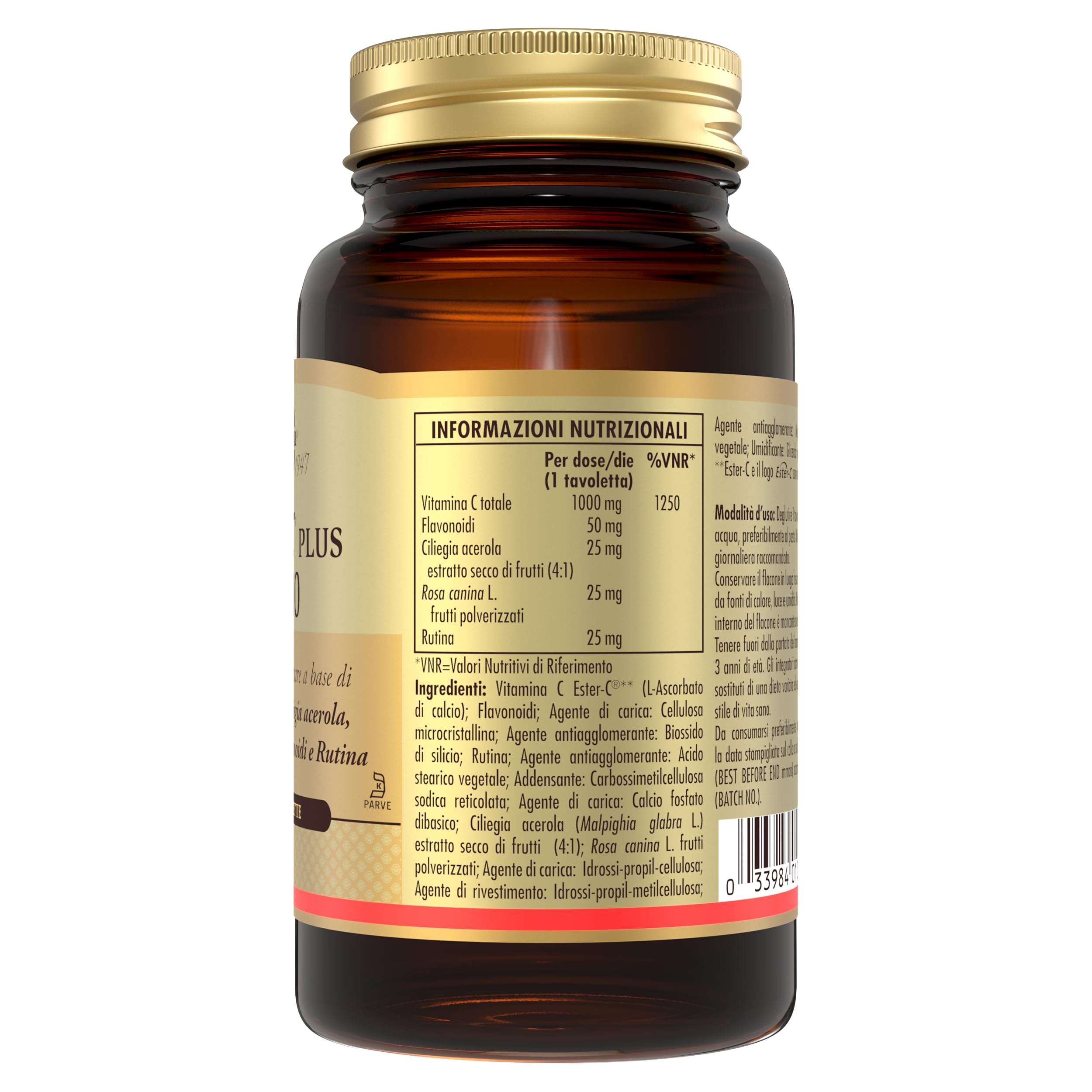 Solgar Ester C Plus 1000 90 tavolette