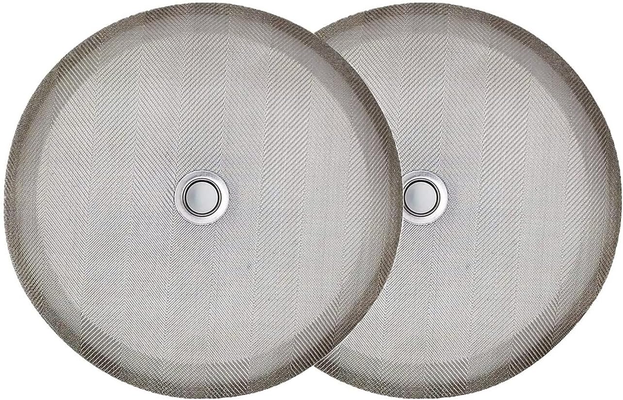 CHICTRY Lot de 6 Filtre de Cafetière à Piston Café de Presse Française Réutilisable Inox 800ml