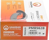 Vista 5 de MAGMA Fire Born Braking PMB562B Zapatas de freno consolidadas, traseras