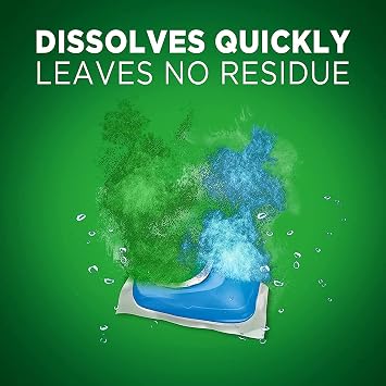 Complete Cascade Dishwasher Detergent Pacs 92CT, Shine Boost Dish Cleanser