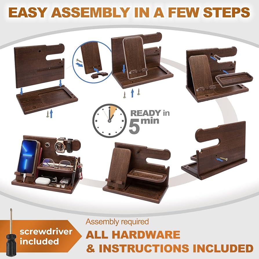 木製電話ドッキングステーション アッシュキーホルダー ウォレットスタンド Amazon.co.jp: TESLYAR 木製電話ドッキングステーション