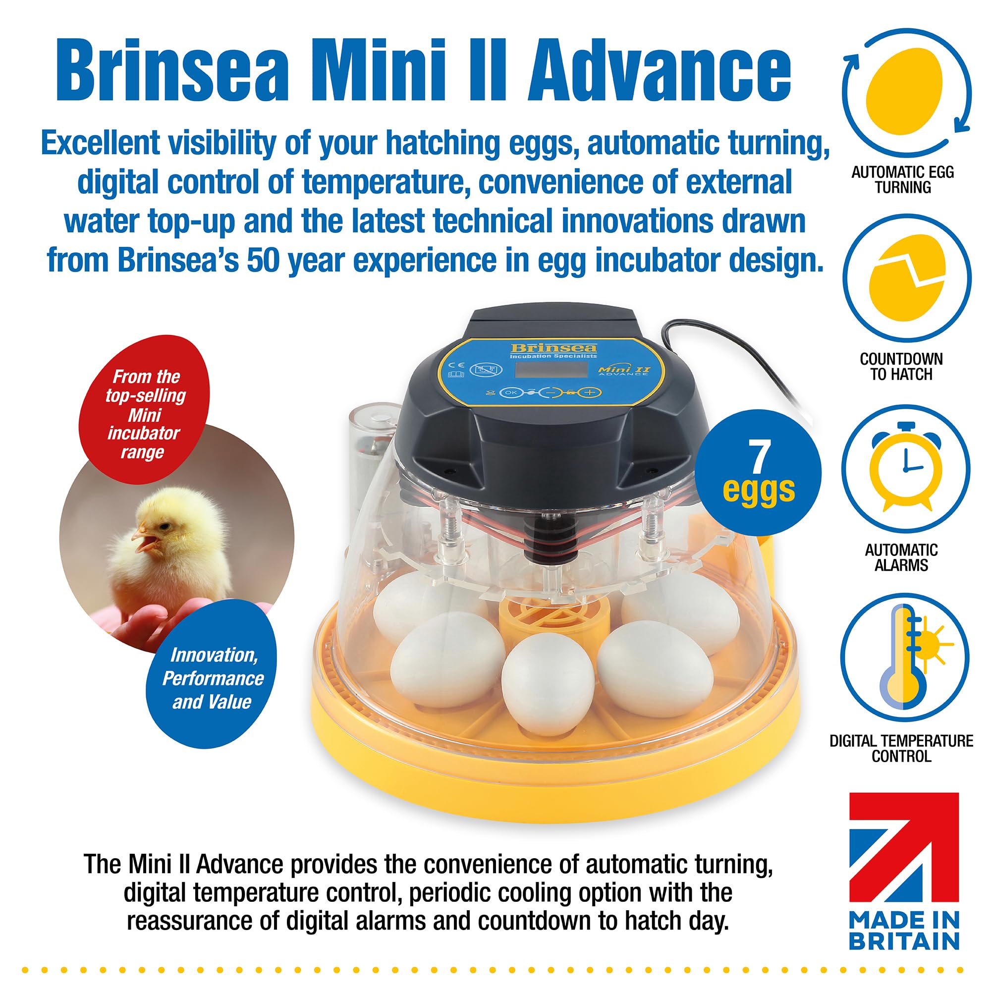 Brinsea AB15 Mini II - Incubadora