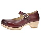 Lilah Mary Jane Clog for Women - Linings from Recycled Materials and Leather for Breathability- Lightweight Rubber Outsole for Long-Lasting Wear