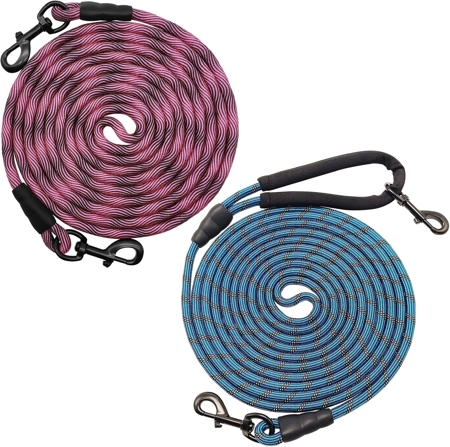 50ft Dog Tie Out + 50ft Long Dog Leash