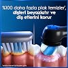 Oral-B iO5 Mat Siyah Şarjlı/Elektrikli Diş Fırçası, 1 Fırça Başlığı, Uzun Ömürlü Pil, Premium Seyahat Kabı