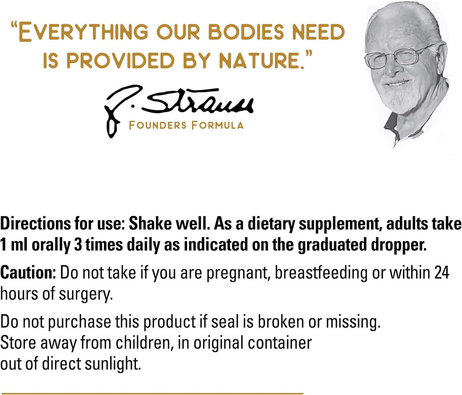 Strauss Naturals Bladder Control Support Drops 225ml – Urinary Tract Health for Women and Men – Natural Liquid Supplement for Bladder & Urinary System Function – Gluten-Free, Soy-Free, Non-GMO Formula