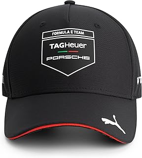 PUMA Porsche Motorsport Casquette d'équipe Formula E Saison 11 - Noir - Taille Unique
