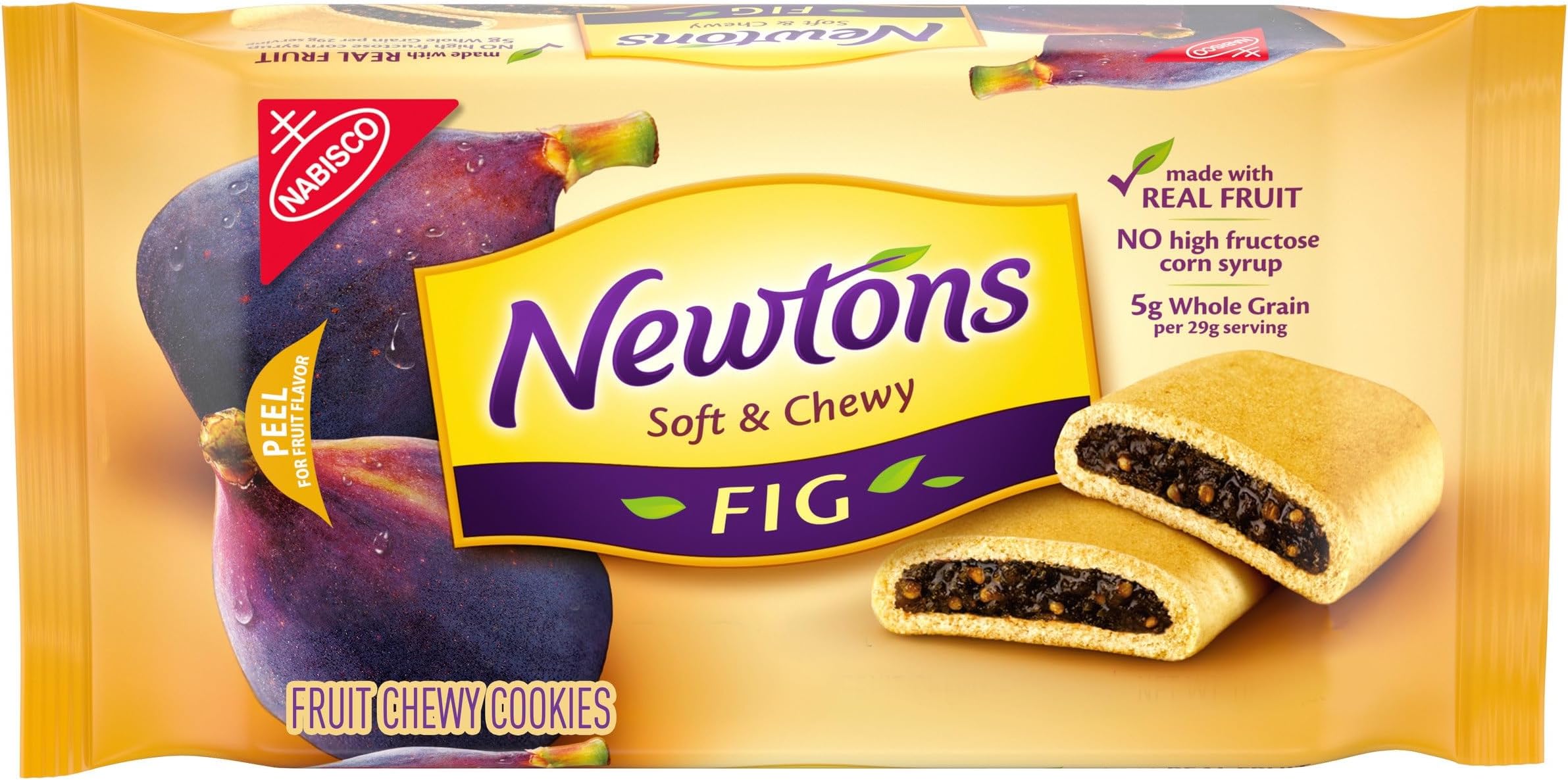 Newtons Soft & Fruit Chewy Fig Cookies, 10 oz Pack