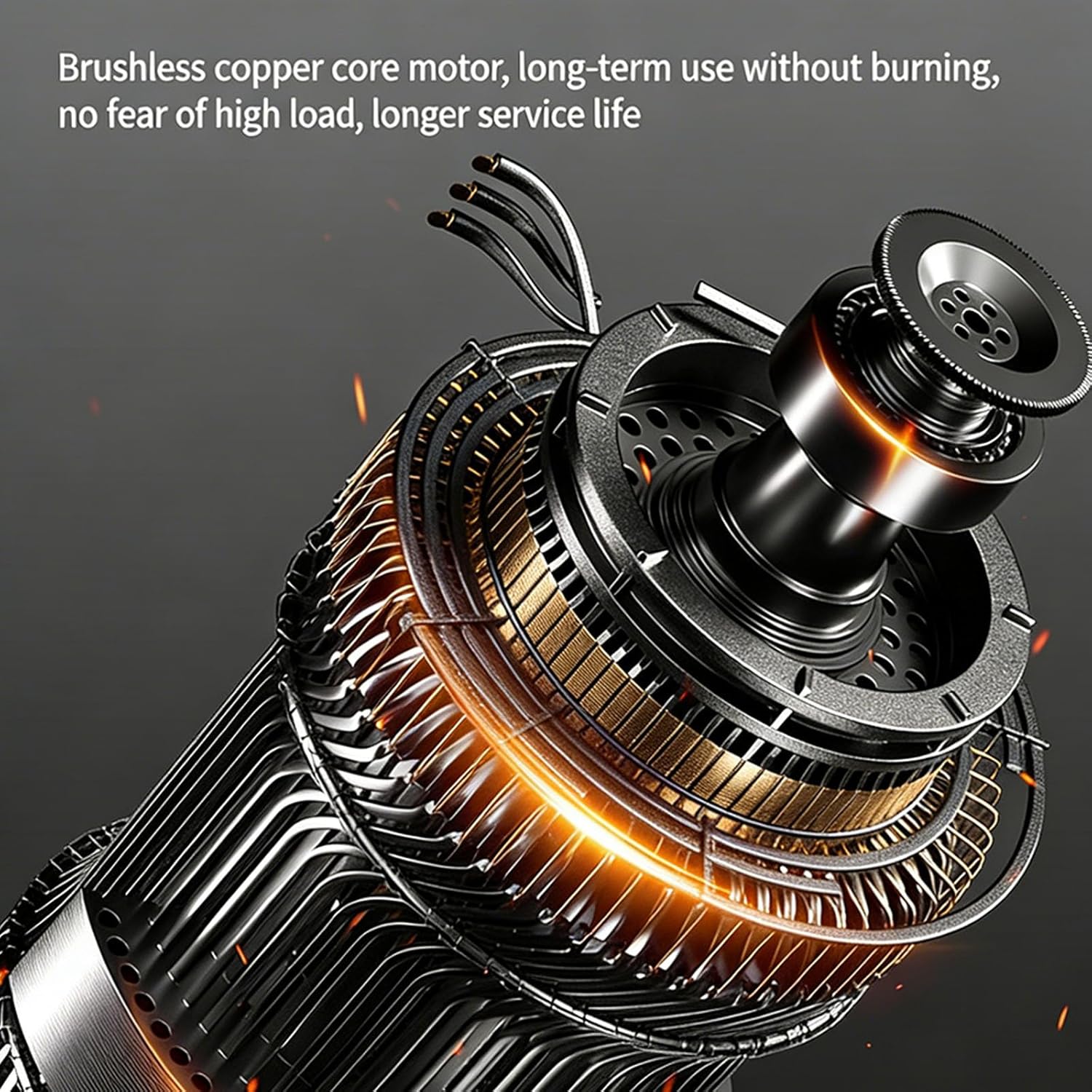 Powerful Brushless Yard Cleaner with Adjustable 5 Settings for Garden and Outdoor Maintenance