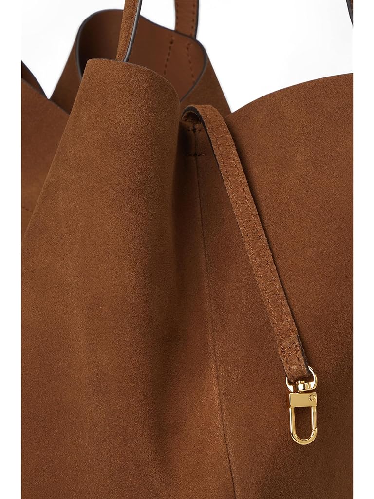 Brown Madewell Oversized Soft Grain Shopper - Suede