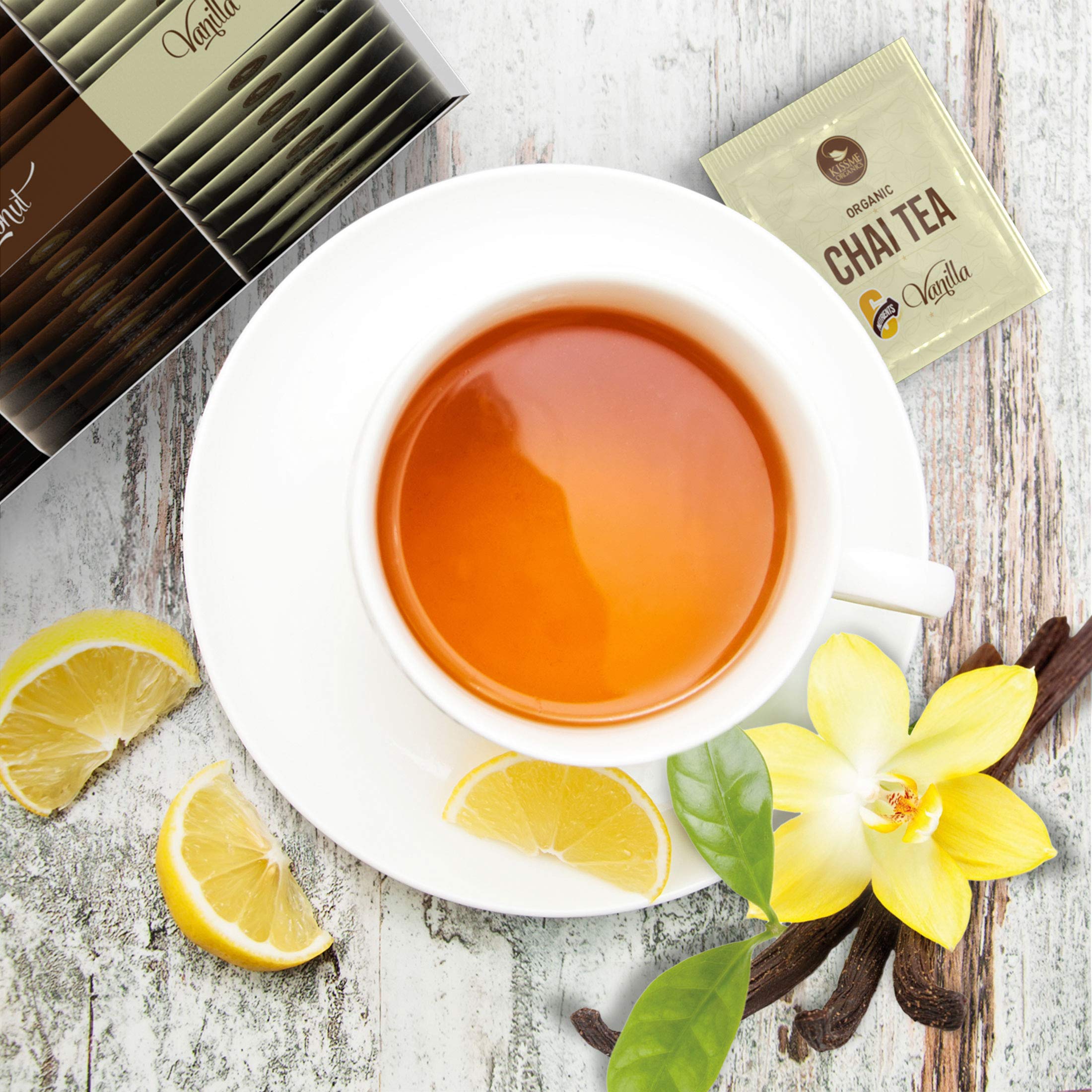 Organic Chai Tea Variety Pack Organic Chai Tea Sampler 80 Tea Bags