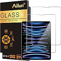 Vista 11 de Ailun Protector de pantalla para iPad 11th A16 2025 [11 pulgadas] / 10ª generación 2022 [10.9 pulgadas], vidrio templado