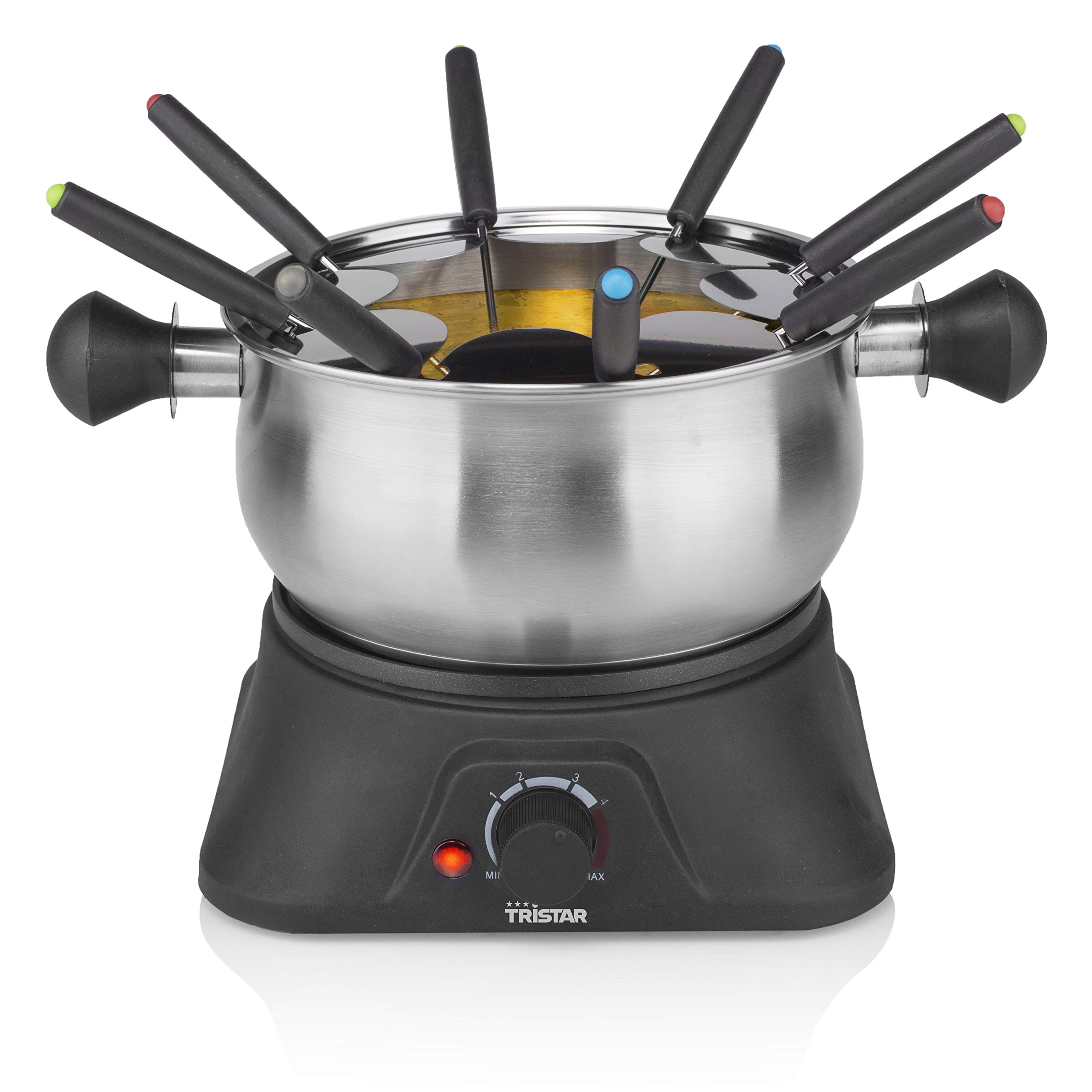 Tristar Set Fonduta Family 1400 W Metallo Argento