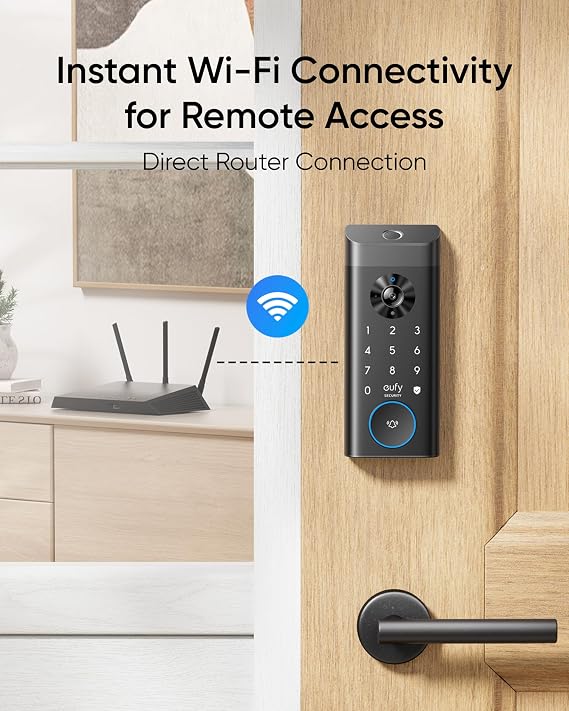 eufy Security Video Smart Lock E330, Fingerprint Keyless Entry Door Lock