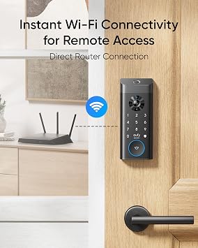 eufy Security Video Smart Lock E330, Fingerprint Keyless Entry Door Lock