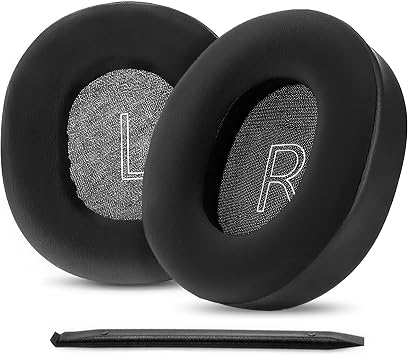 Cooling Gel Replacement Earpads for OneOdio A70/A71 Over-Ear Headphones Ear Pads Cushions with Breathable Ice Silk Fabric- Black