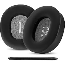 Cooling Gel Replacement Earpads for OneOdio A70/A71 Over-Ear Headphones Ear Pads Cushions with Breathable Ice Silk Fabric- Black