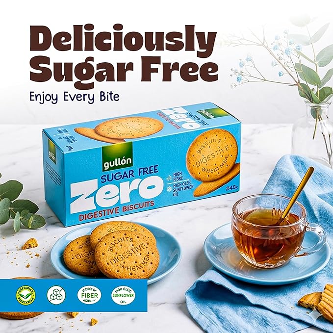 Gullon Galletas Digestive Sin Azúcar 245g miniatura 4
